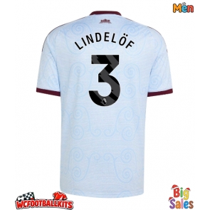 Aston Villa Victor Lindelof #3 Replica Third Stadium Shirt 2026-27 Short Sleeve